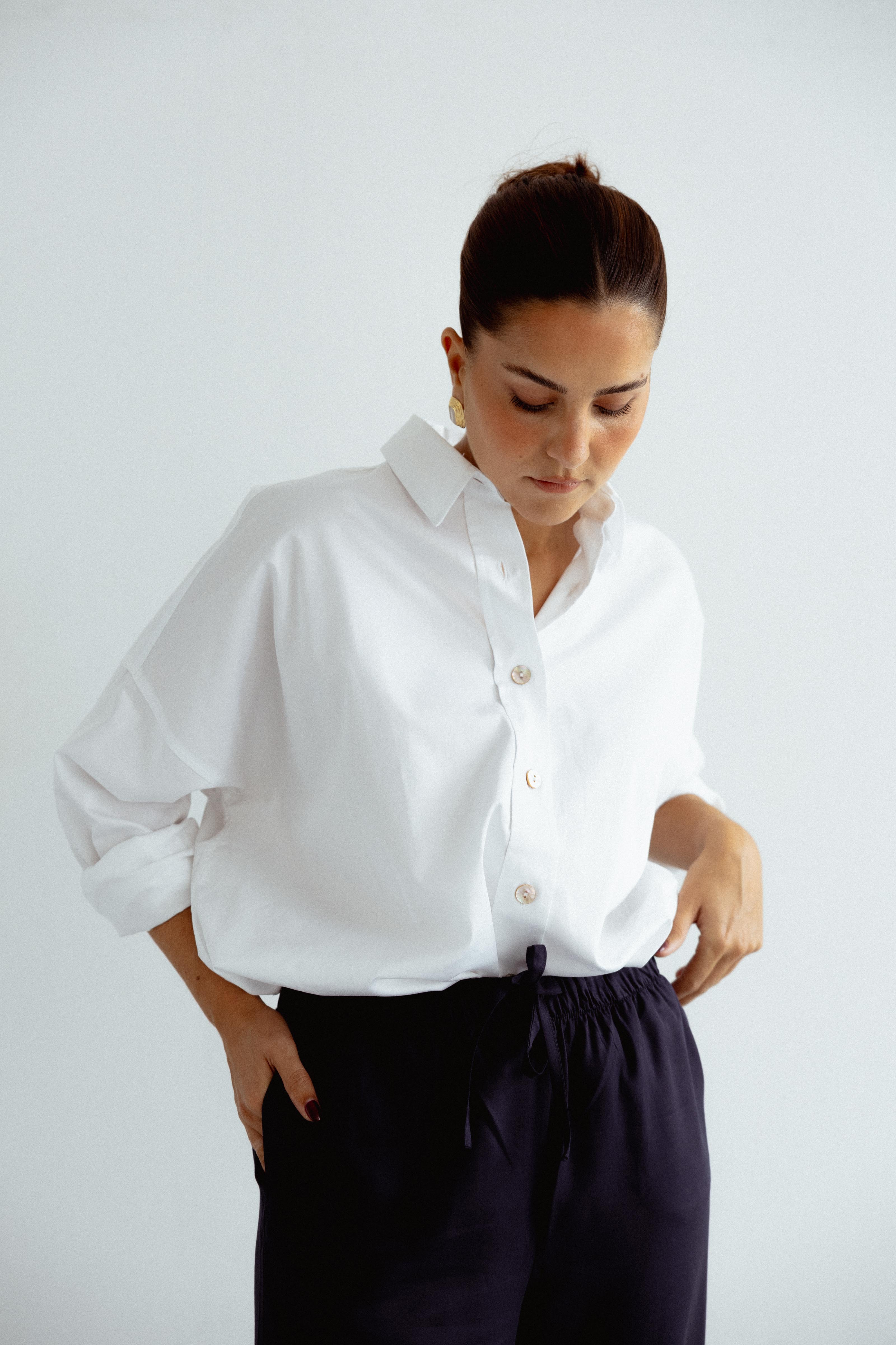 GABRIELLE Shirt White