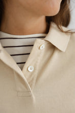 Load image into Gallery viewer, MARGAUX Polo Beige