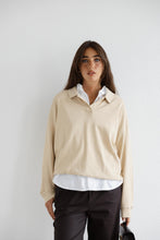 Load image into Gallery viewer, MARGAUX Polo Beige