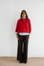 Load image into Gallery viewer, MARGAUX Polo Red