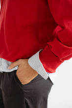 Load image into Gallery viewer, MARGAUX Polo Red