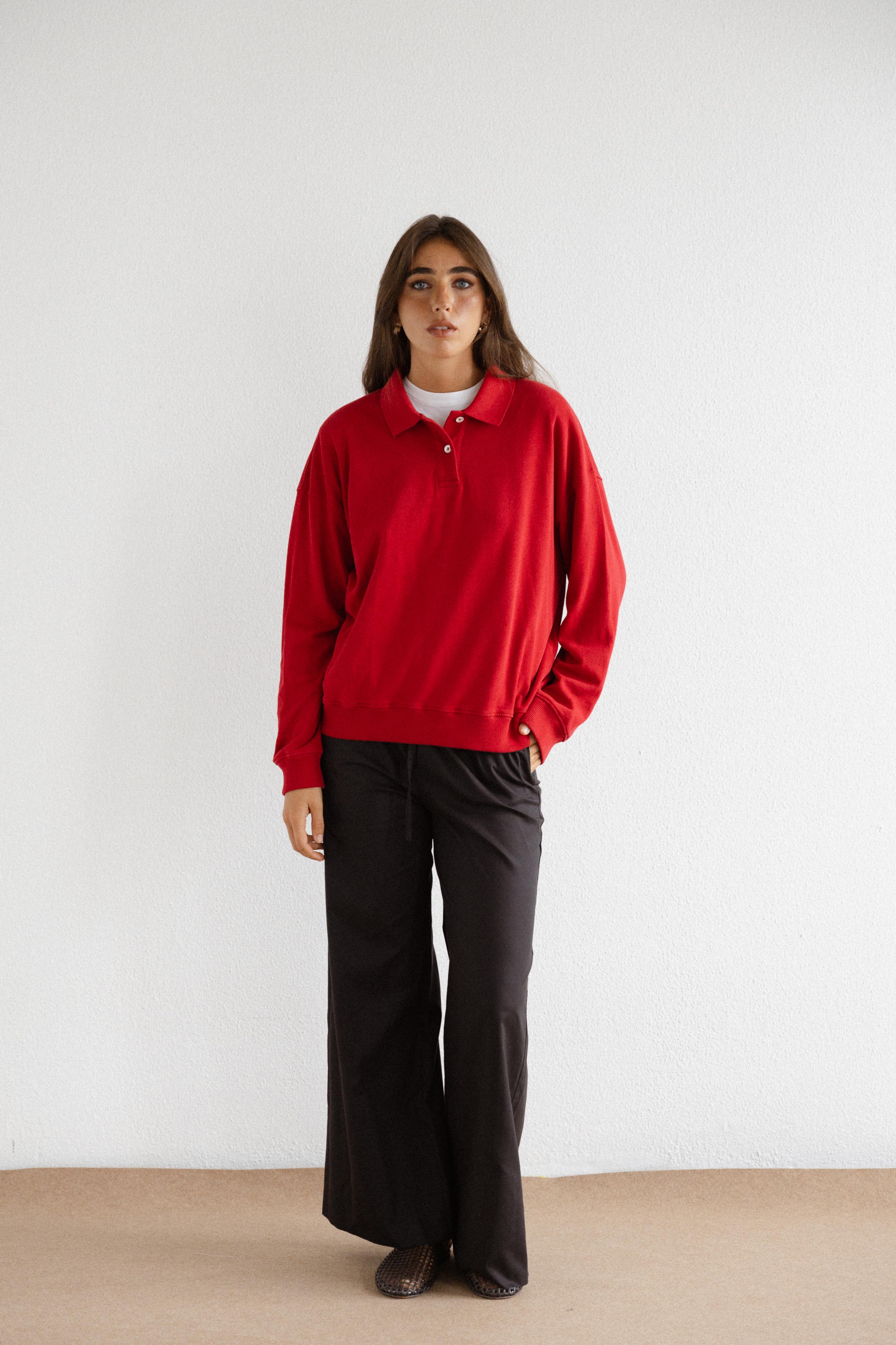 MARGAUX Polo Red