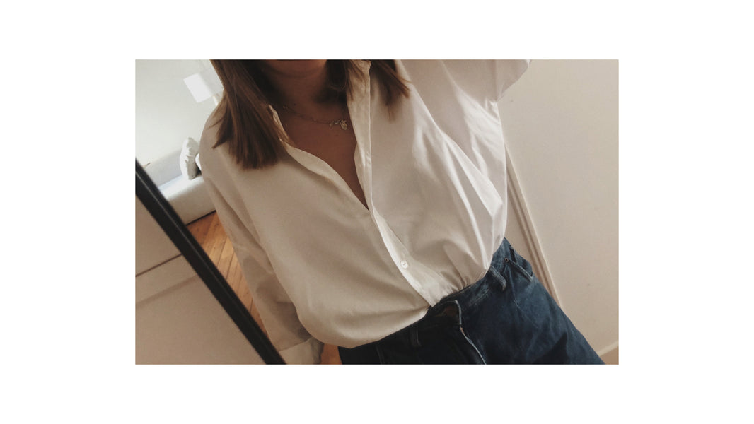 White & Pink? Here's 3 Ideas to combo your GABRIELLE SHIRT with Pink Accessories