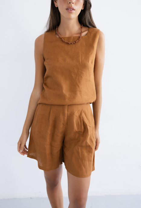 LAUREN Bermuda Rust