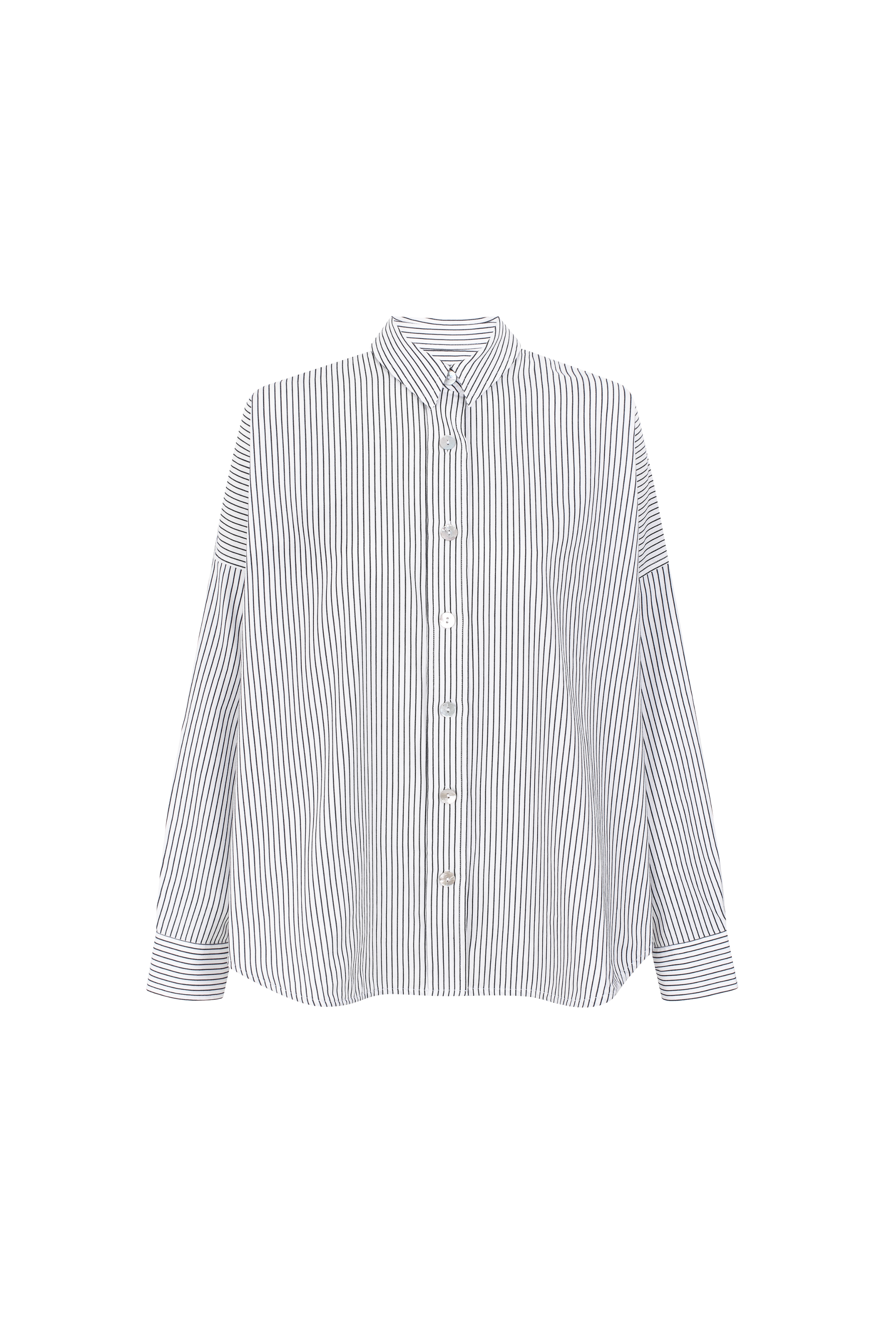 Camisola GABRIELLE com riscas tecidas pretas