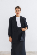 Carregar imagem no visualizador da galeria, VICHU Hourglass Blazer Black