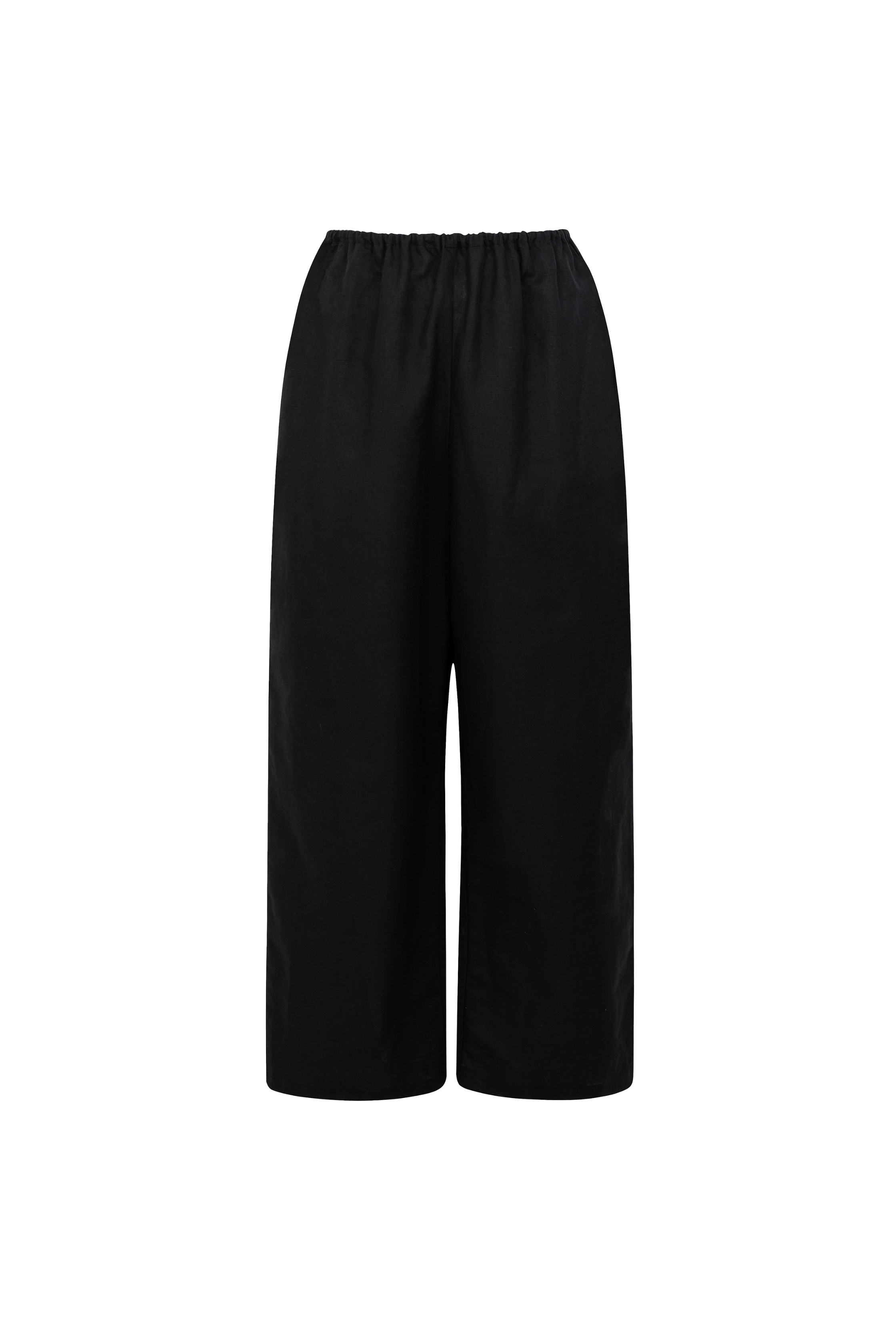 CAROLYN Trousers Linen black