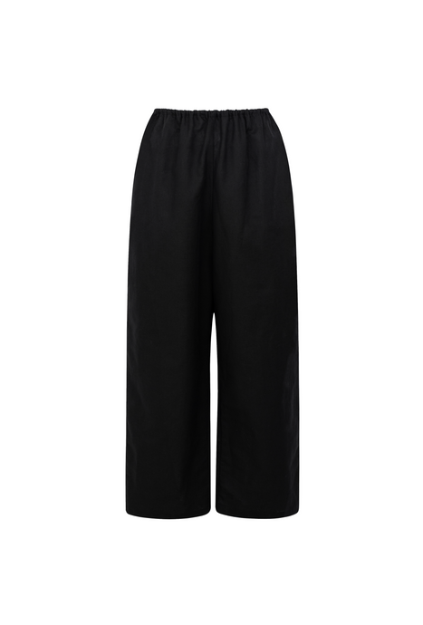 CAROLYN Trousers Linen black