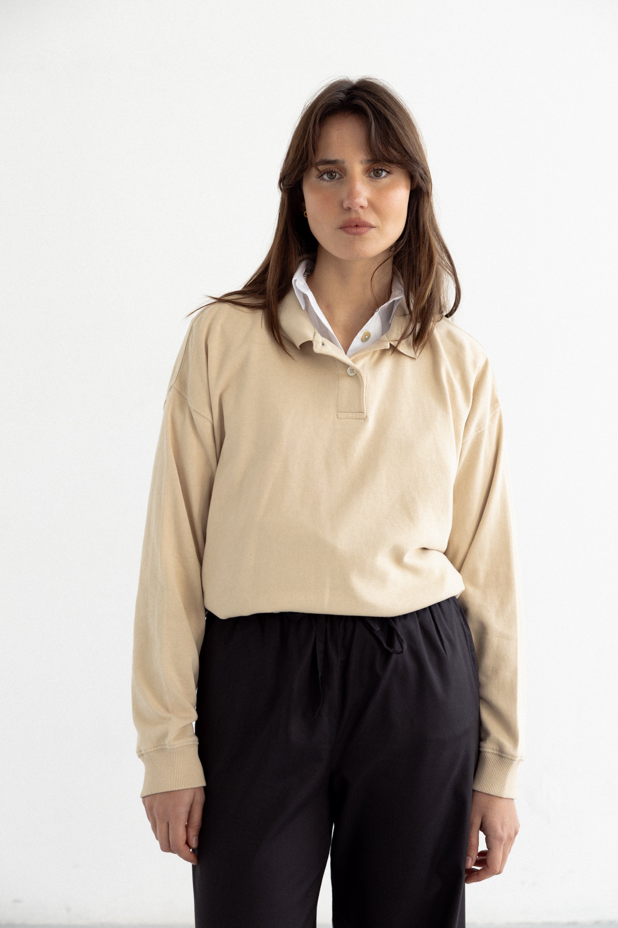 Polo MARGAUX Beige