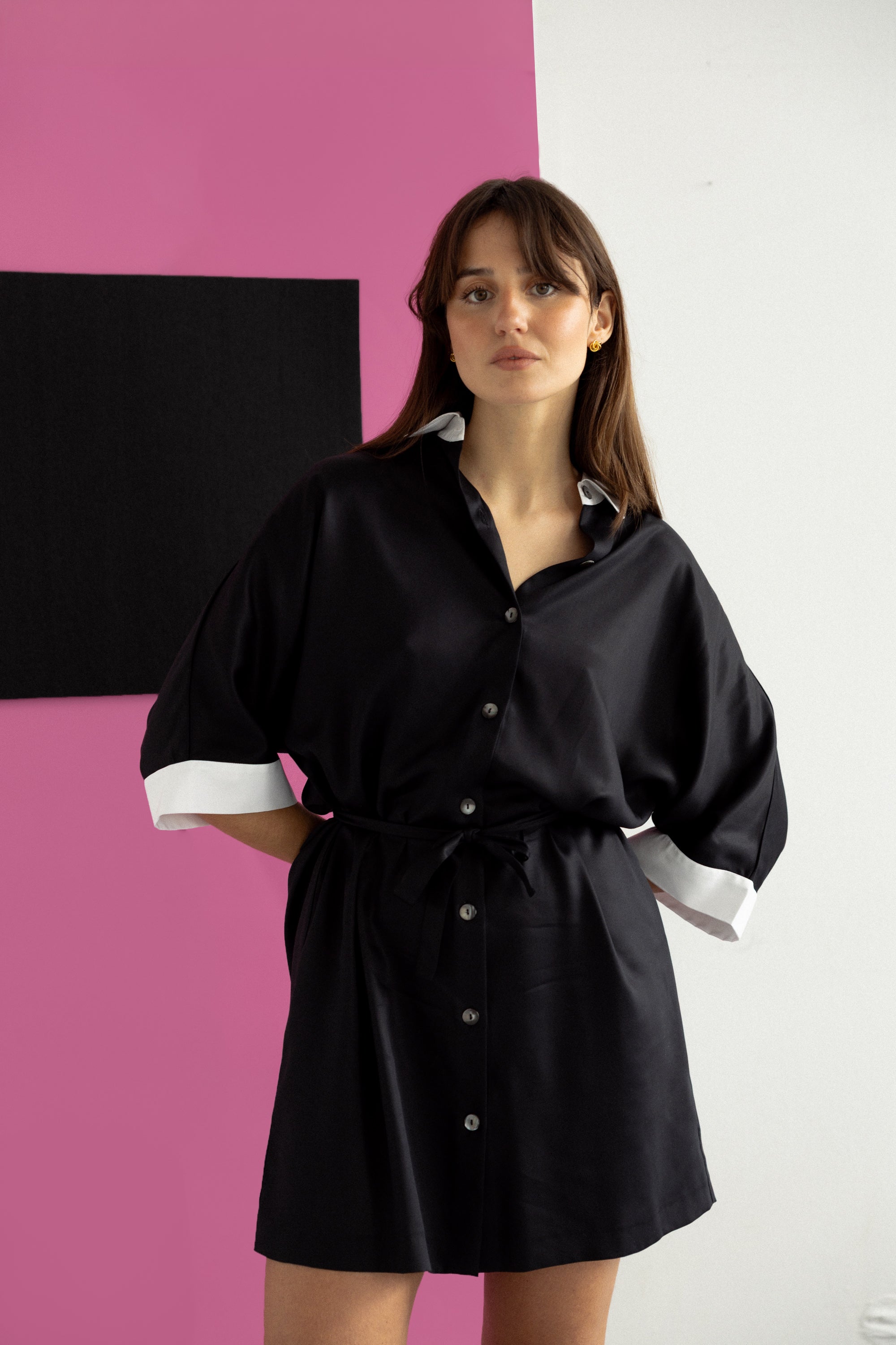 NOIR Shirtdress