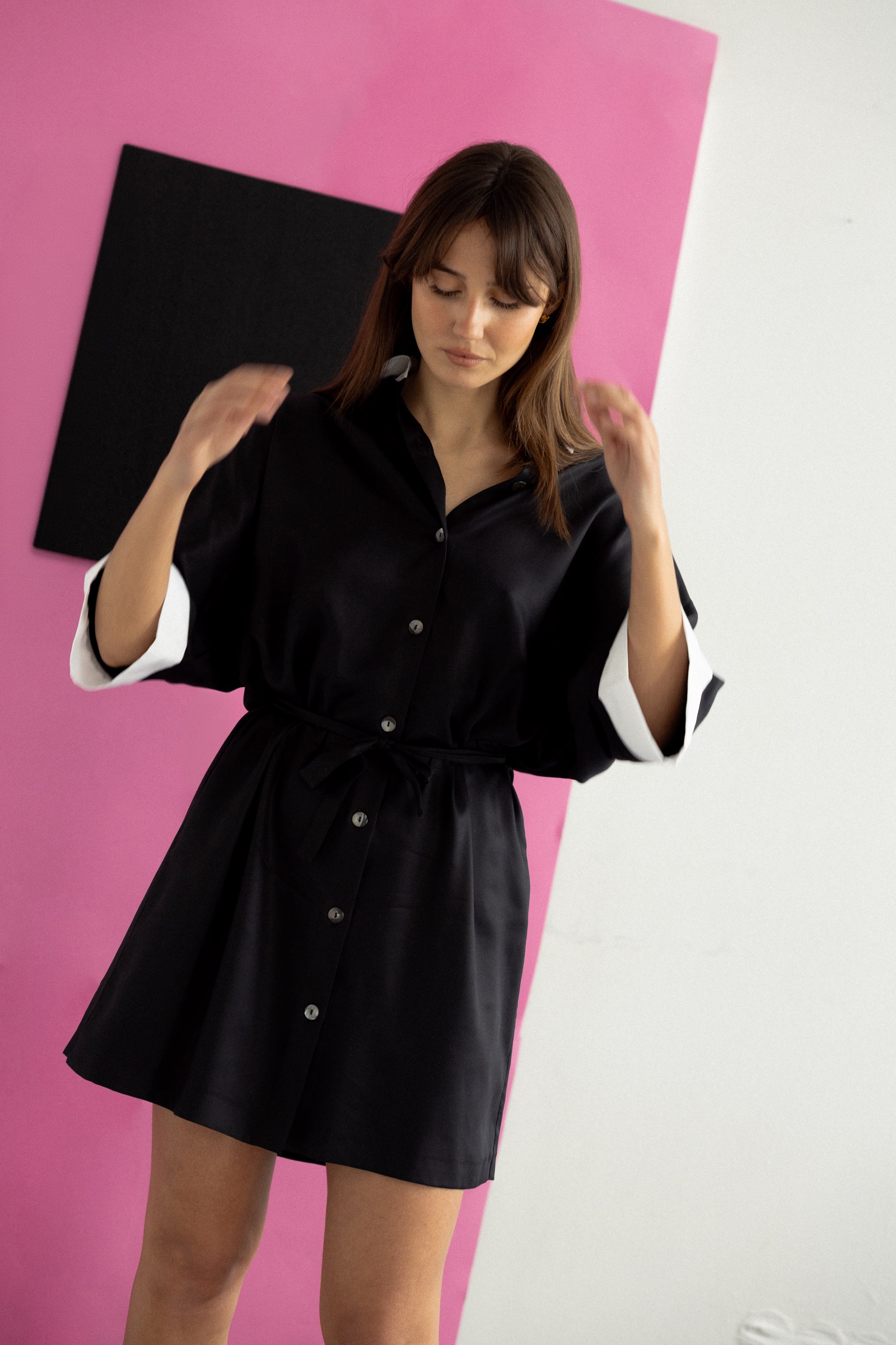 NOIR Shirtdress