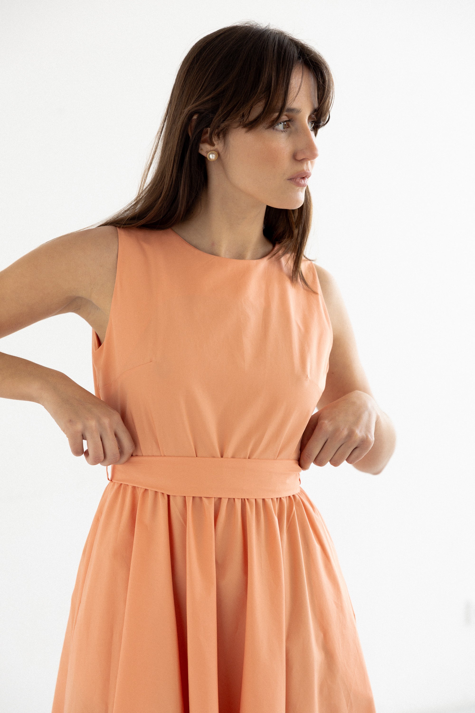 BLAIR Dress Soft Salmon