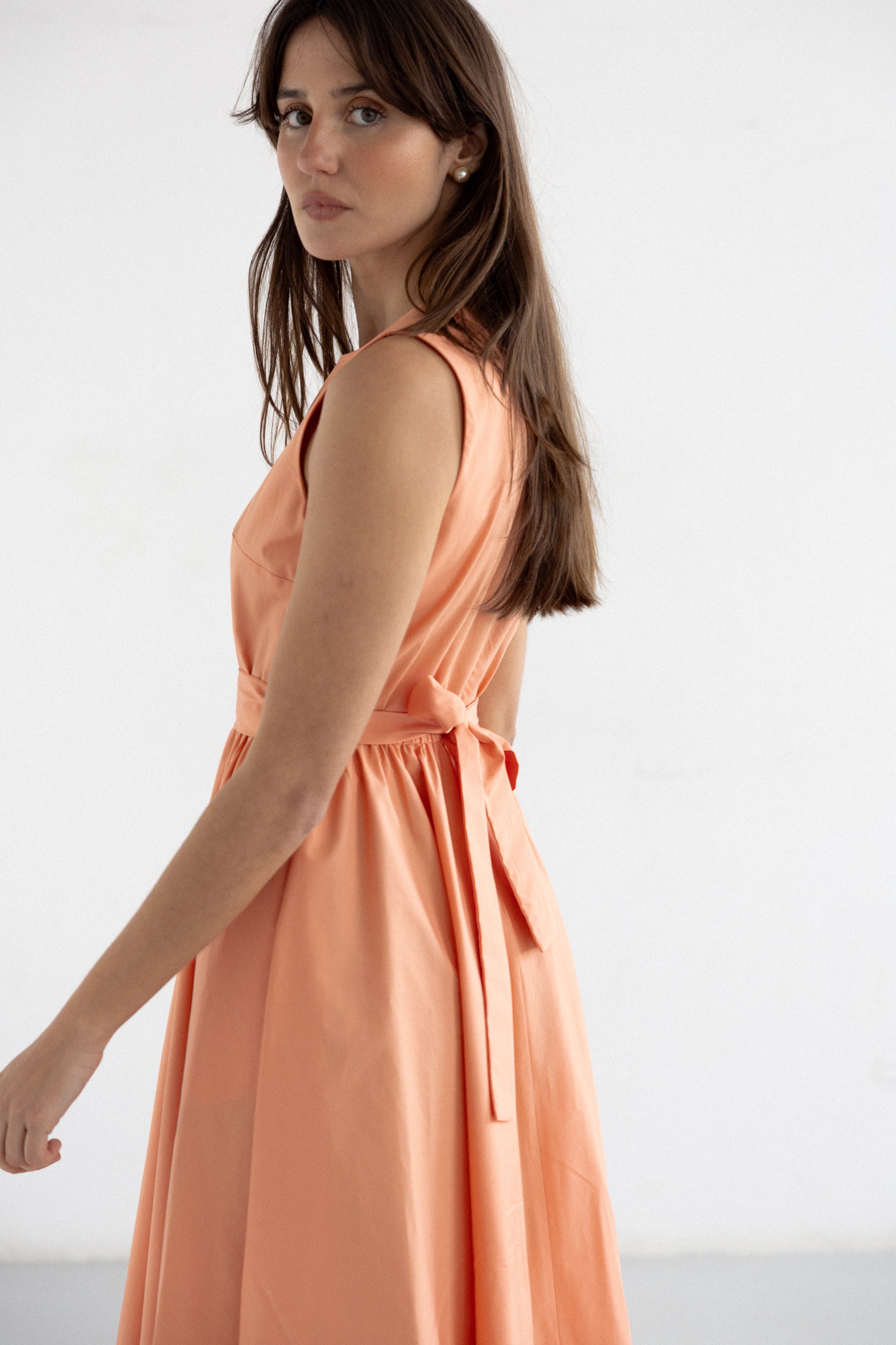 BLAIR Dress Soft Salmon