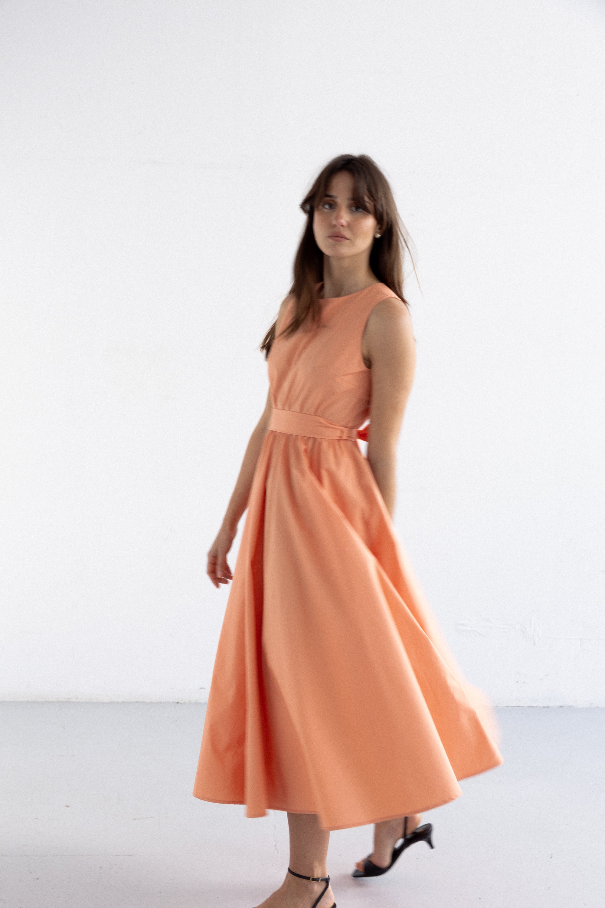 BLAIR Dress Soft Salmon
