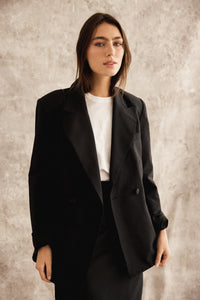 VICHU Hourglass Blazer Black