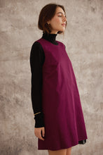 Load image into Gallery viewer, YVES Dress Burgundy