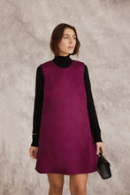 Load image into Gallery viewer, YVES Dress Burgundy