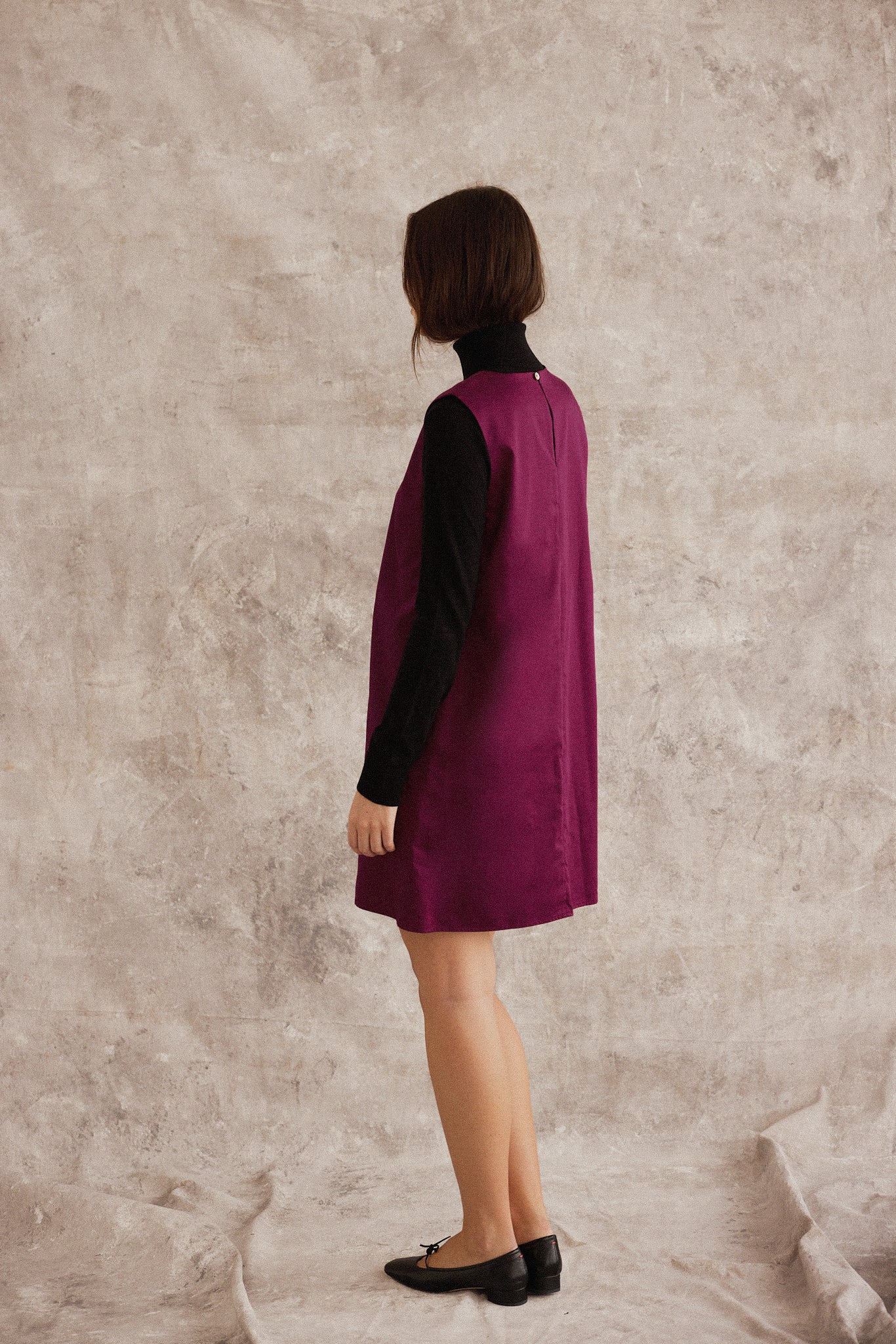 YVES Dress Burgundy