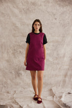 Load image into Gallery viewer, YVES Dress Burgundy