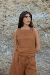 BEA Blouse Rust