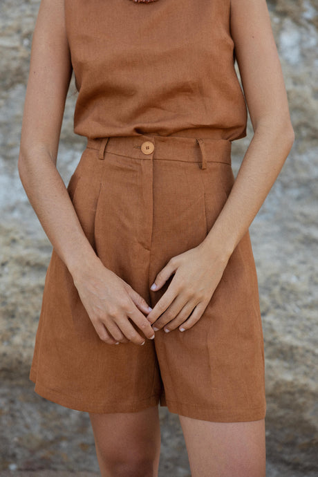 LAUREN Bermuda Rust