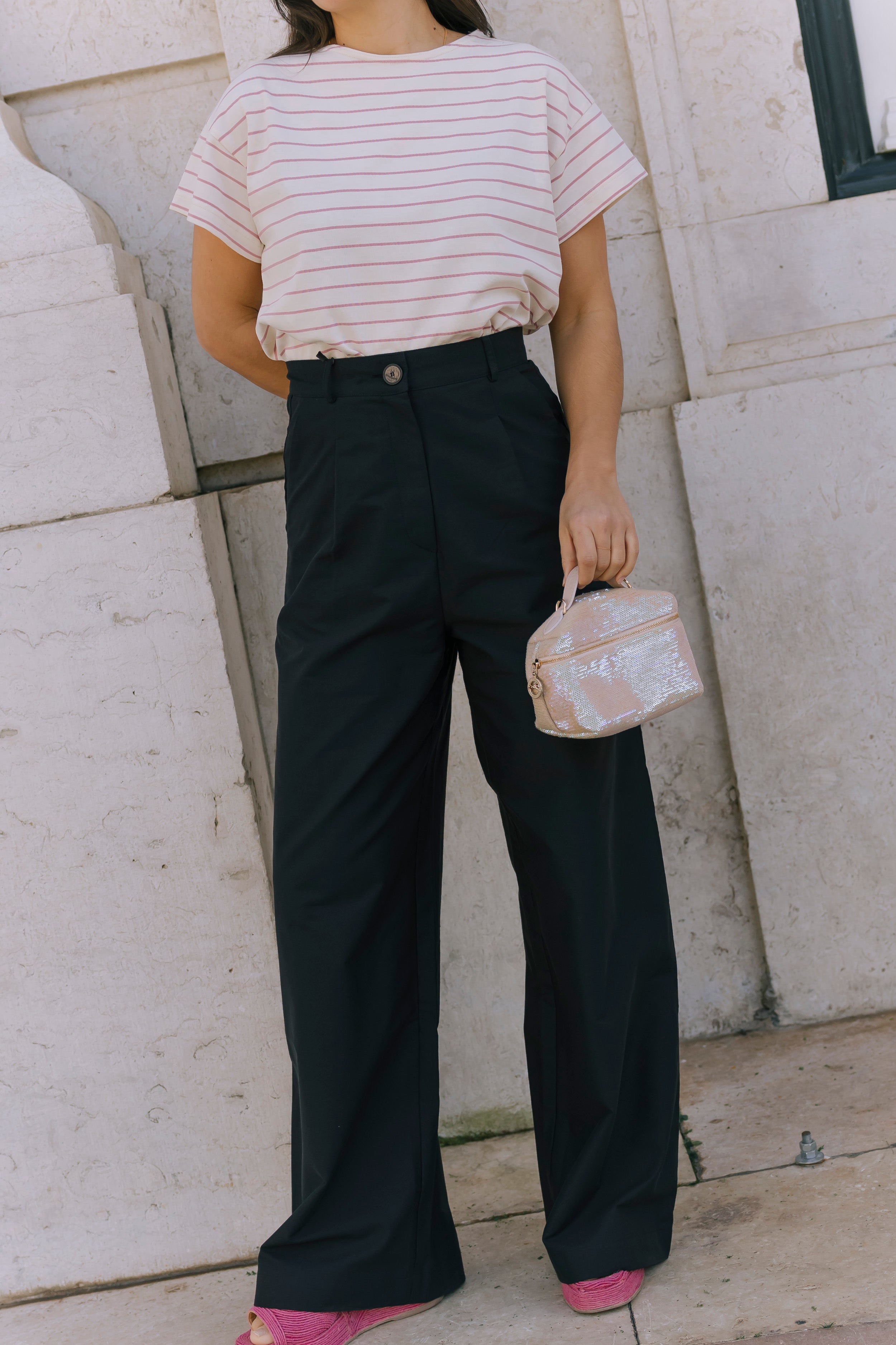 JANE Breton T-Shirt Pink