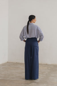 SANTIAGO Trousers Dark Blue