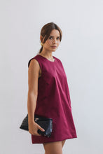 Load image into Gallery viewer, YVES Dress Burgundy