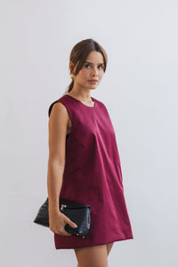 YVES Dress Burgundy