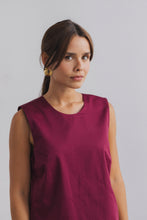 Load image into Gallery viewer, YVES Dress Burgundy