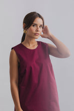 Load image into Gallery viewer, YVES Dress Burgundy