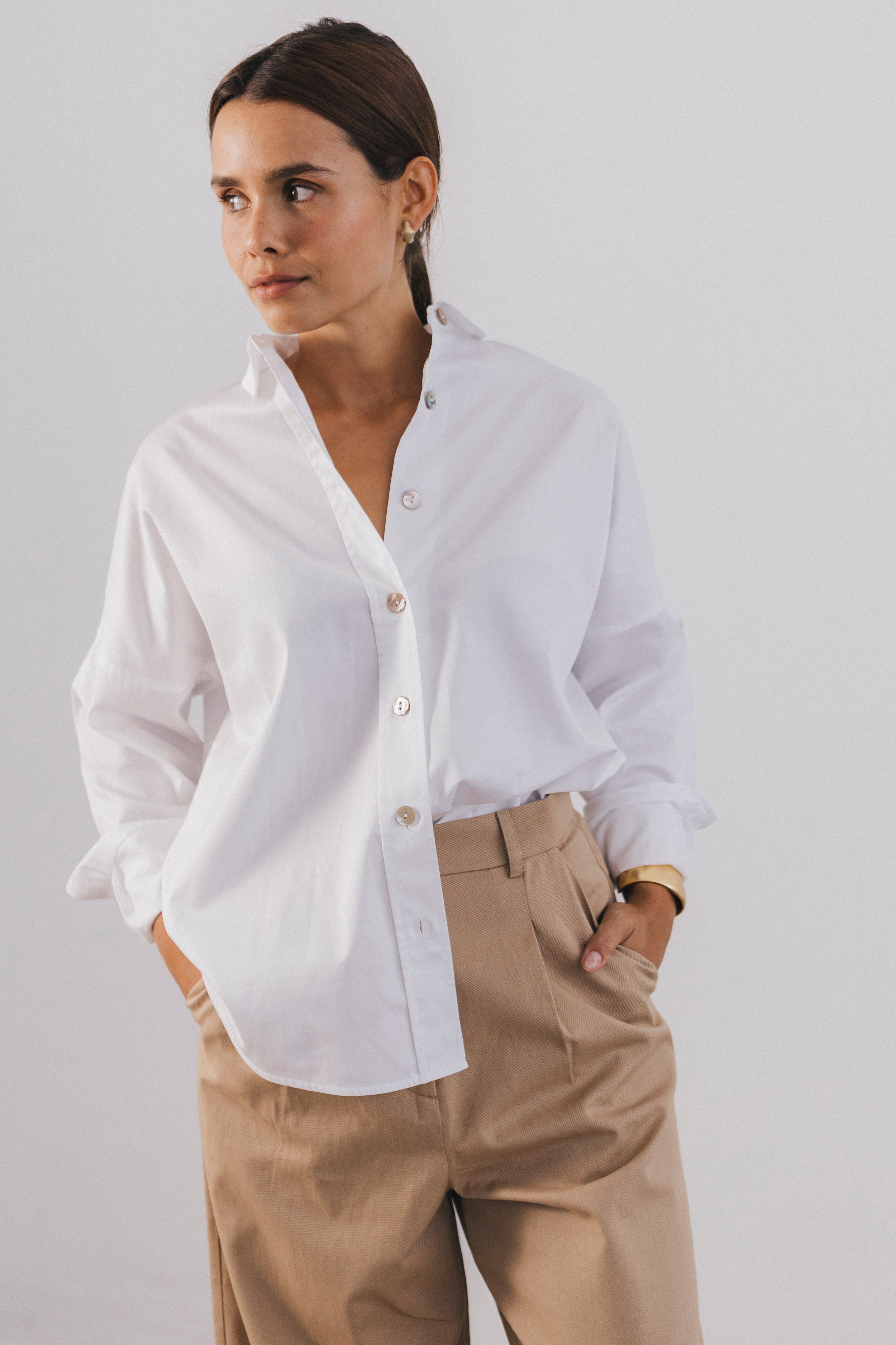 GABRIELLE Shirt White