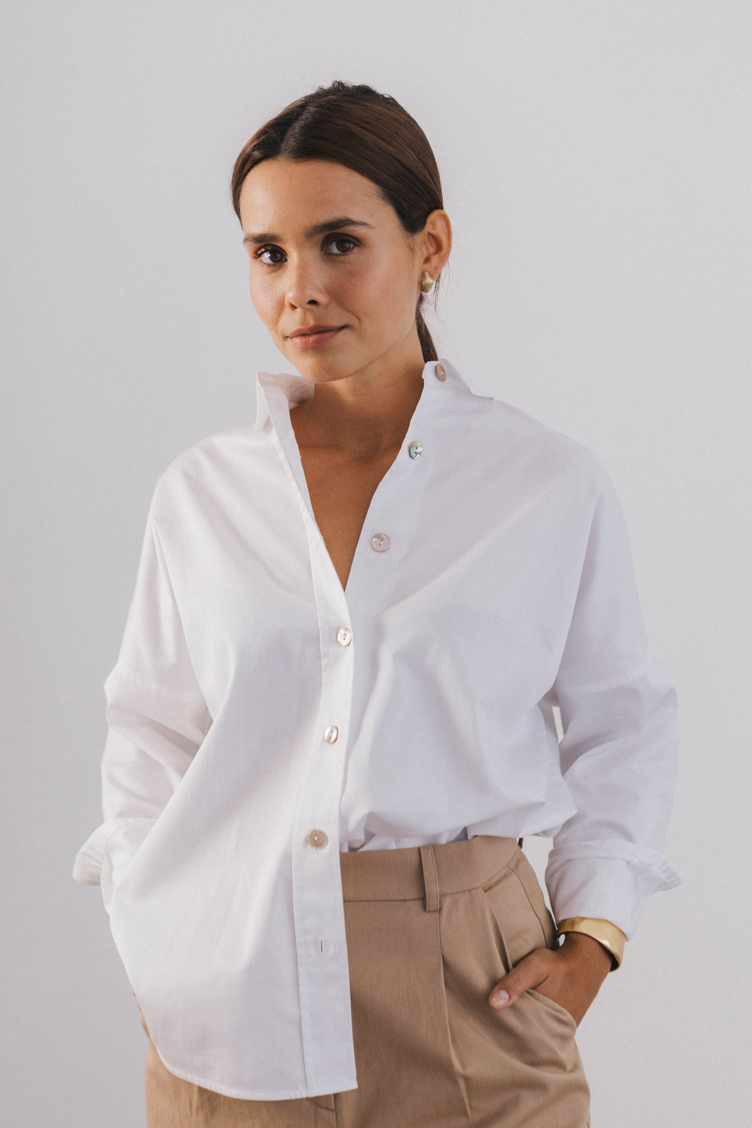 GABRIELLE Shirt White