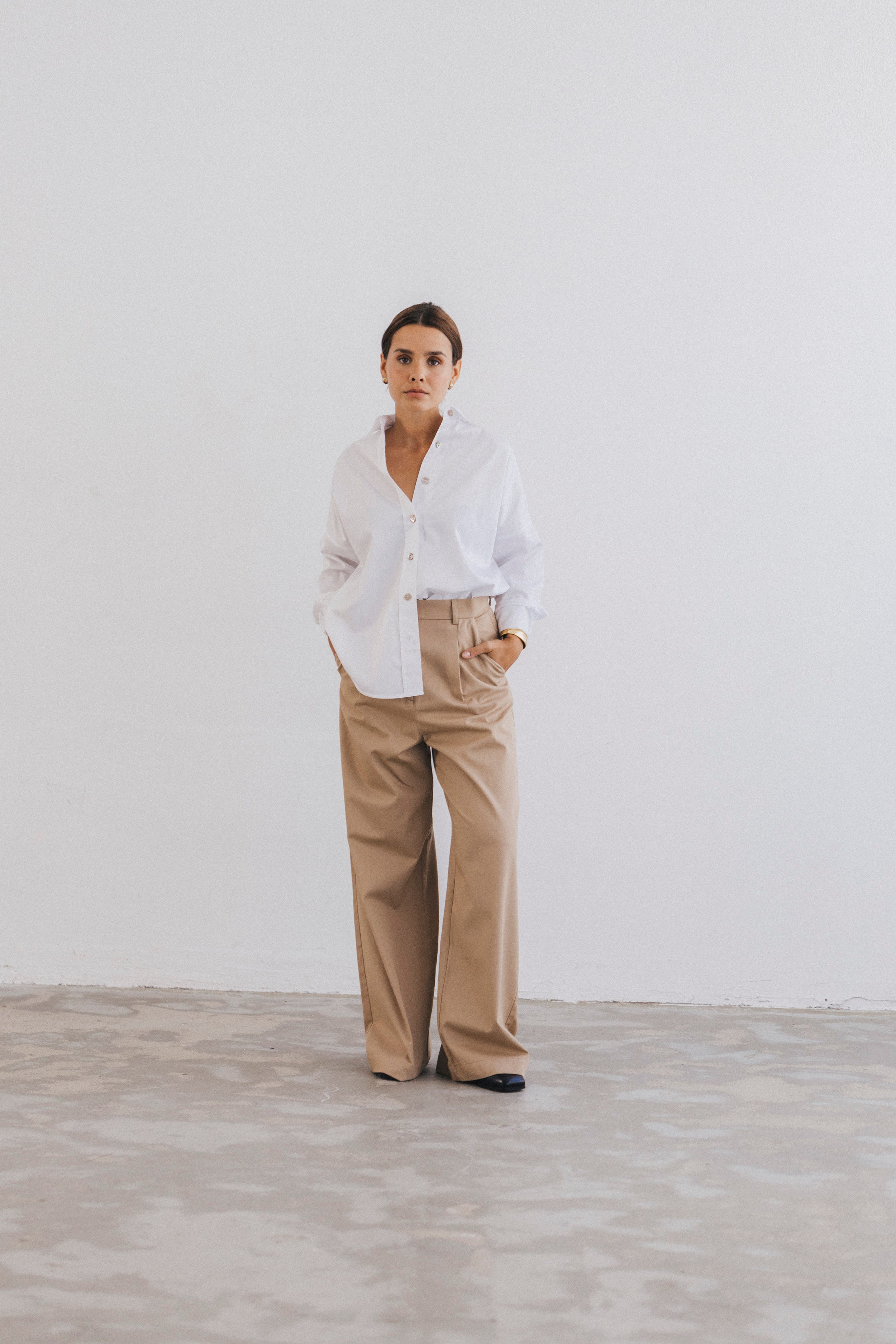 SANTIAGO Trousers Beige