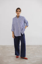 Carregar imagem no visualizador da galeria, CAROLYN Trousers Dark Blue