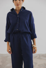 Load image into Gallery viewer, GABRIELLE Shirt Vibrant Dark Blue