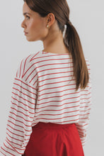 Load image into Gallery viewer, JANE Breton Shirt Red