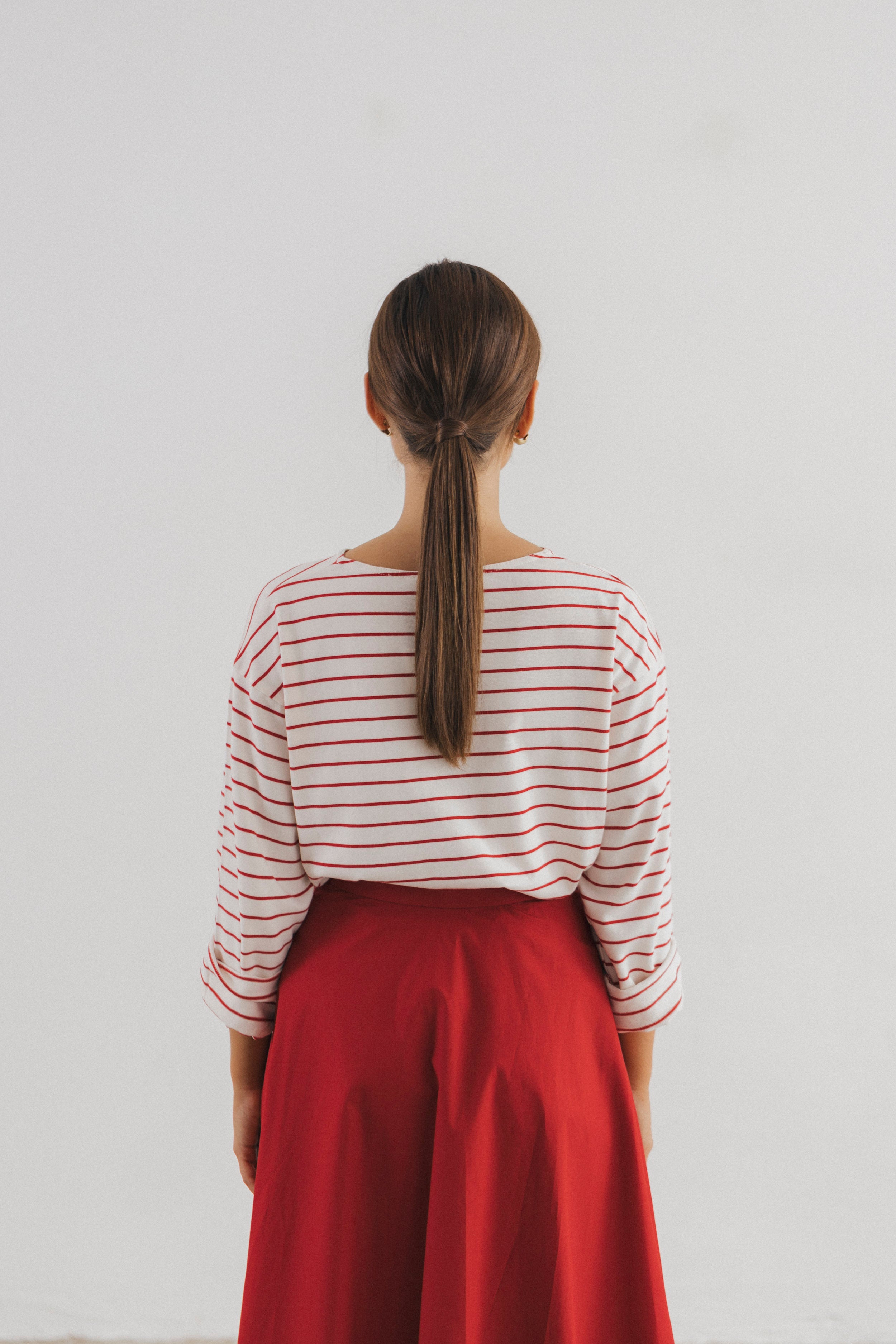 JANE Breton Shirt Red