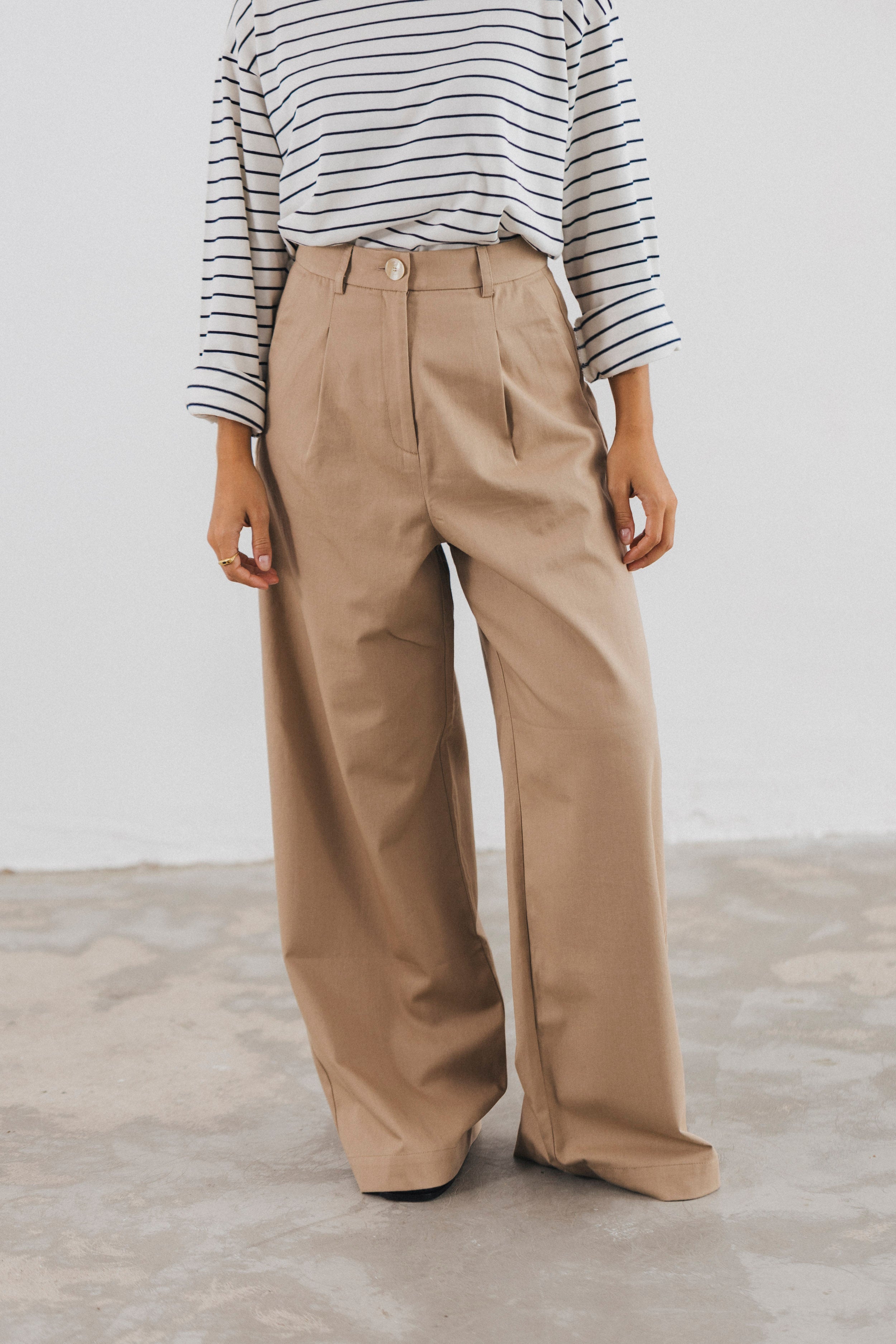 SANTIAGO Trousers Beige