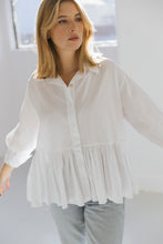 Load image into Gallery viewer, AUDREY Shirt White