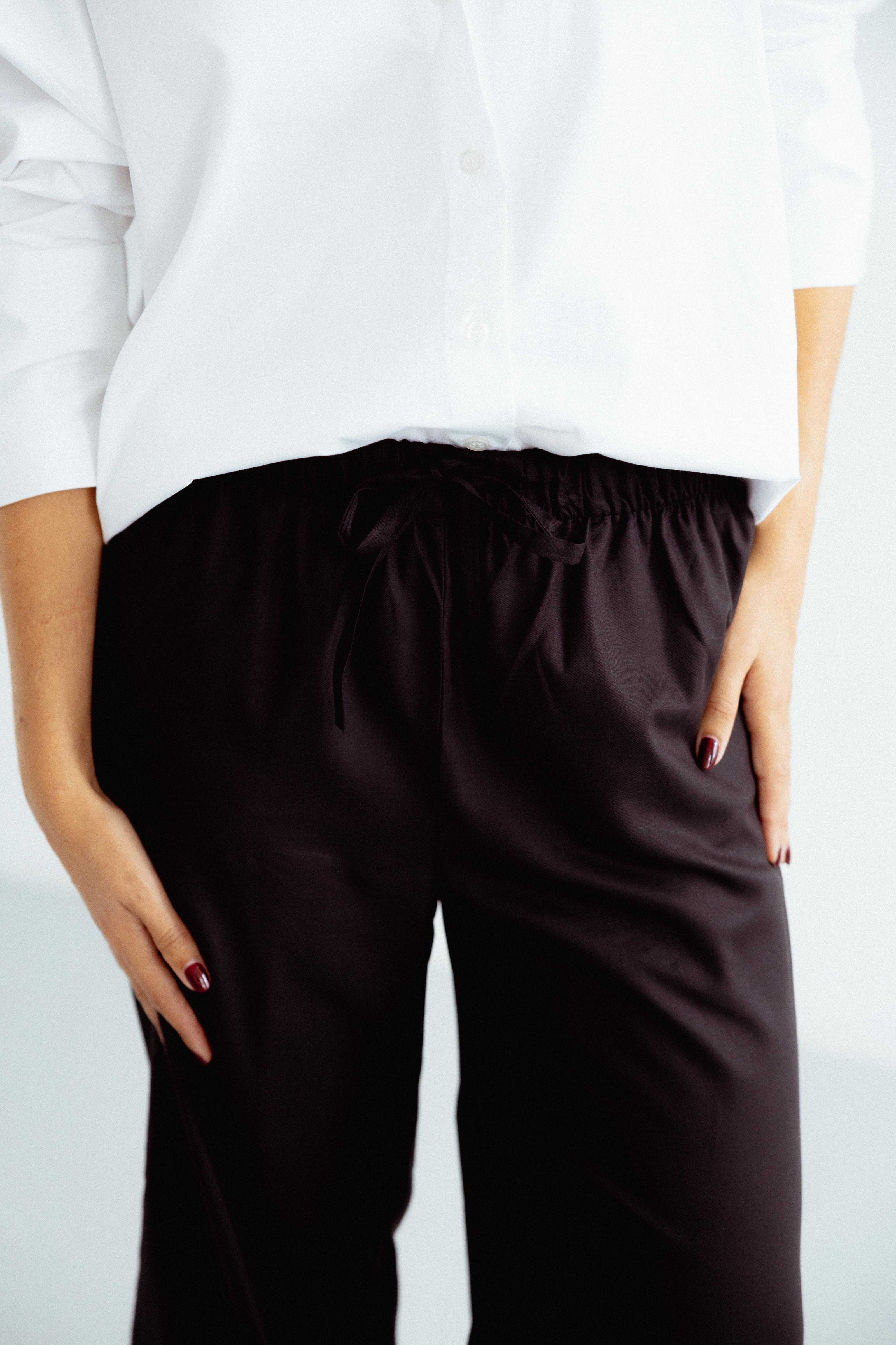 COLUMBINE Trousers Black