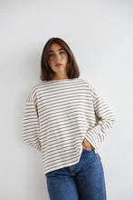 Load image into Gallery viewer, JANE Breton Shirt Chocolate