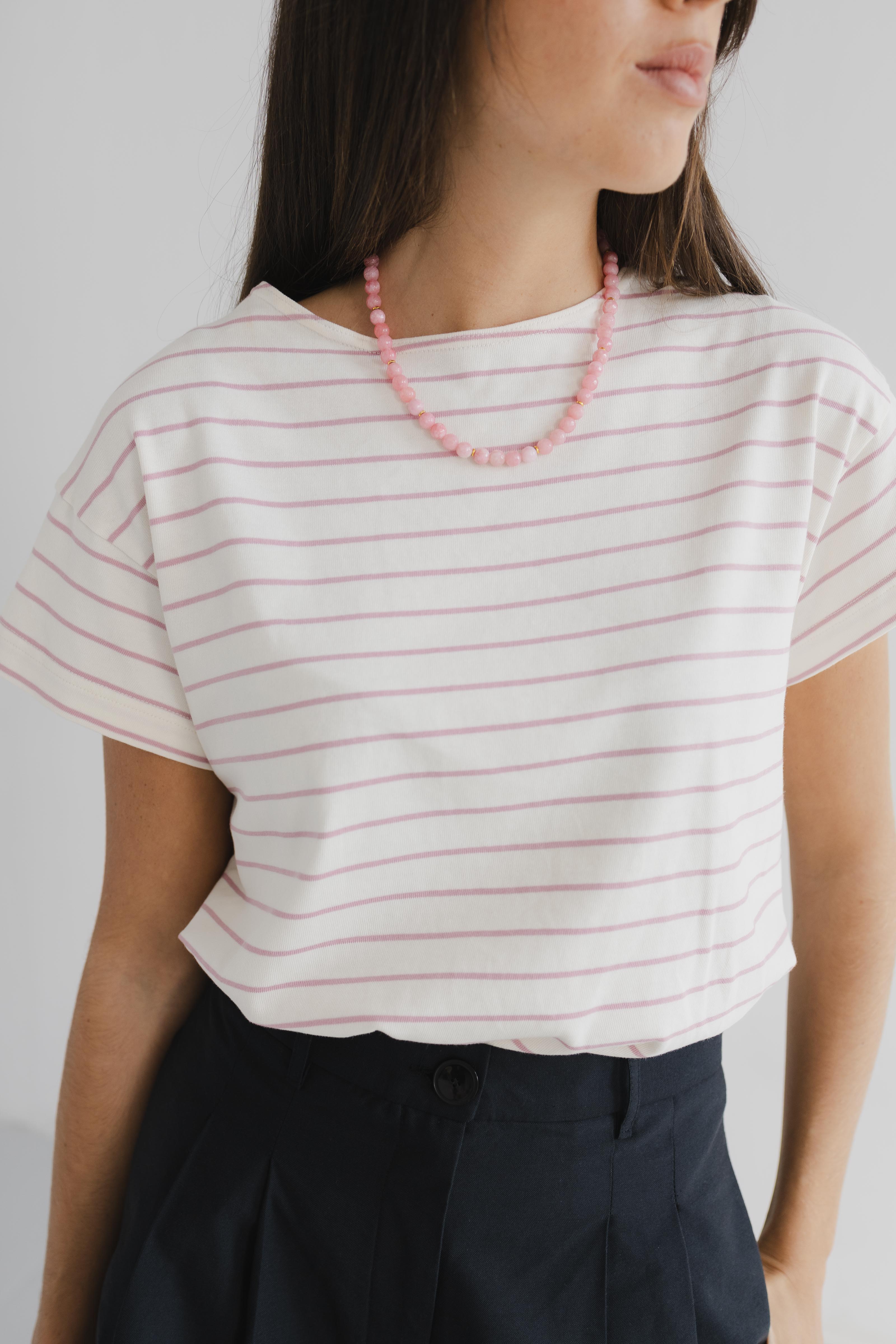 JANE Breton T-Shirt Pink