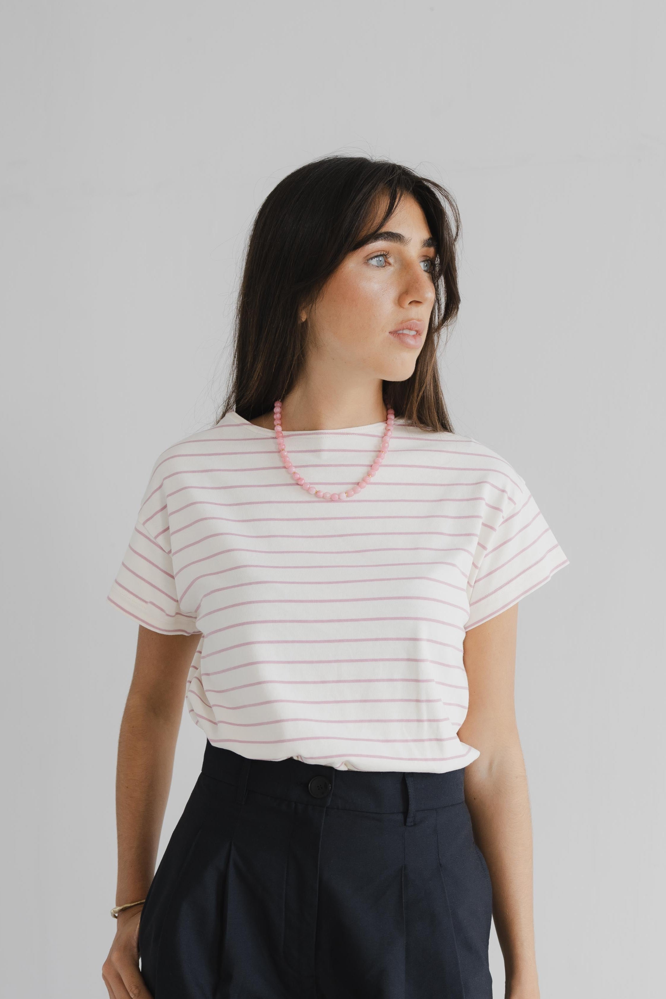 JANE Breton T-Shirt Pink