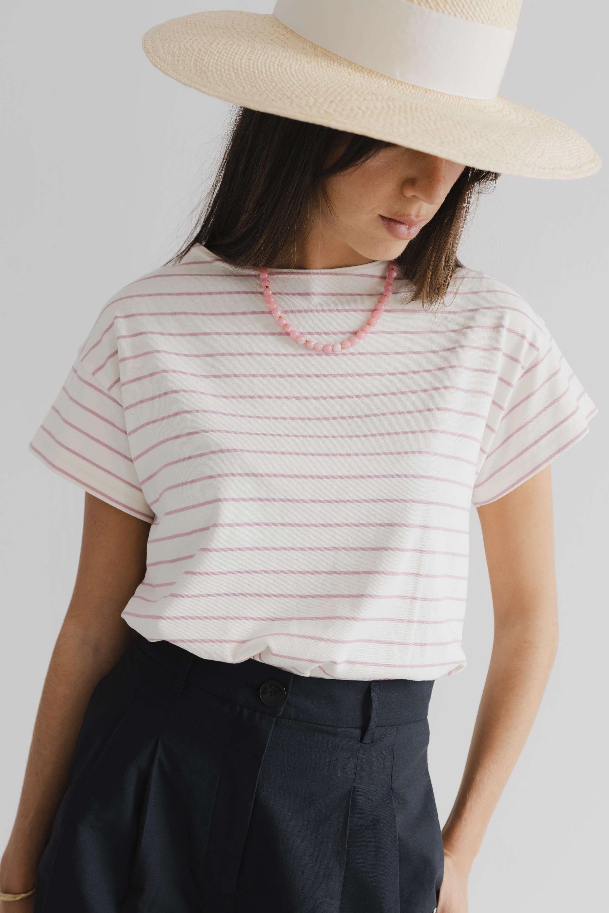 JANE Breton T-Shirt Pink