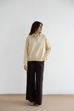 Load image into Gallery viewer, MARGAUX Polo Beige