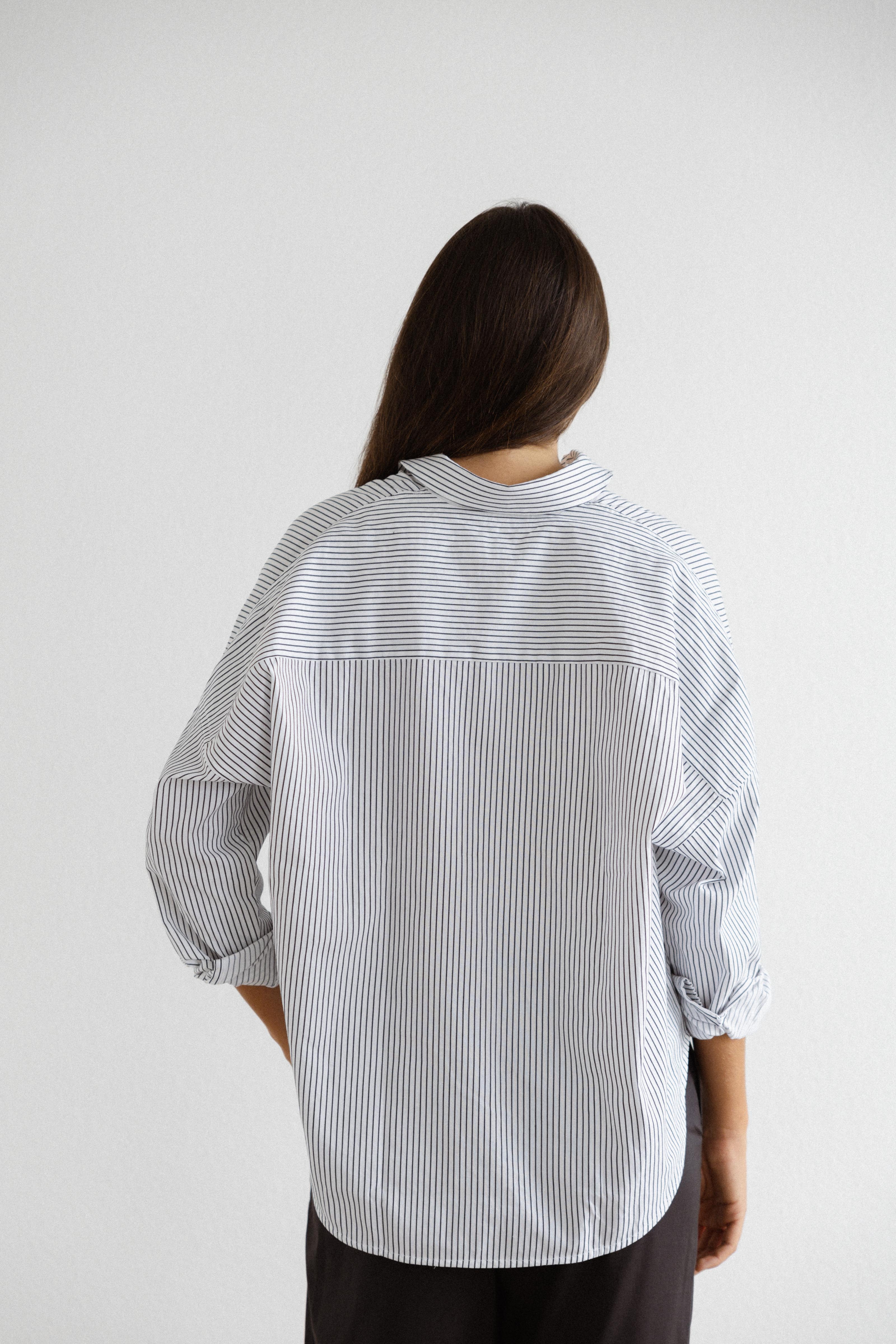 GABRIELLE Shirt woven stripes