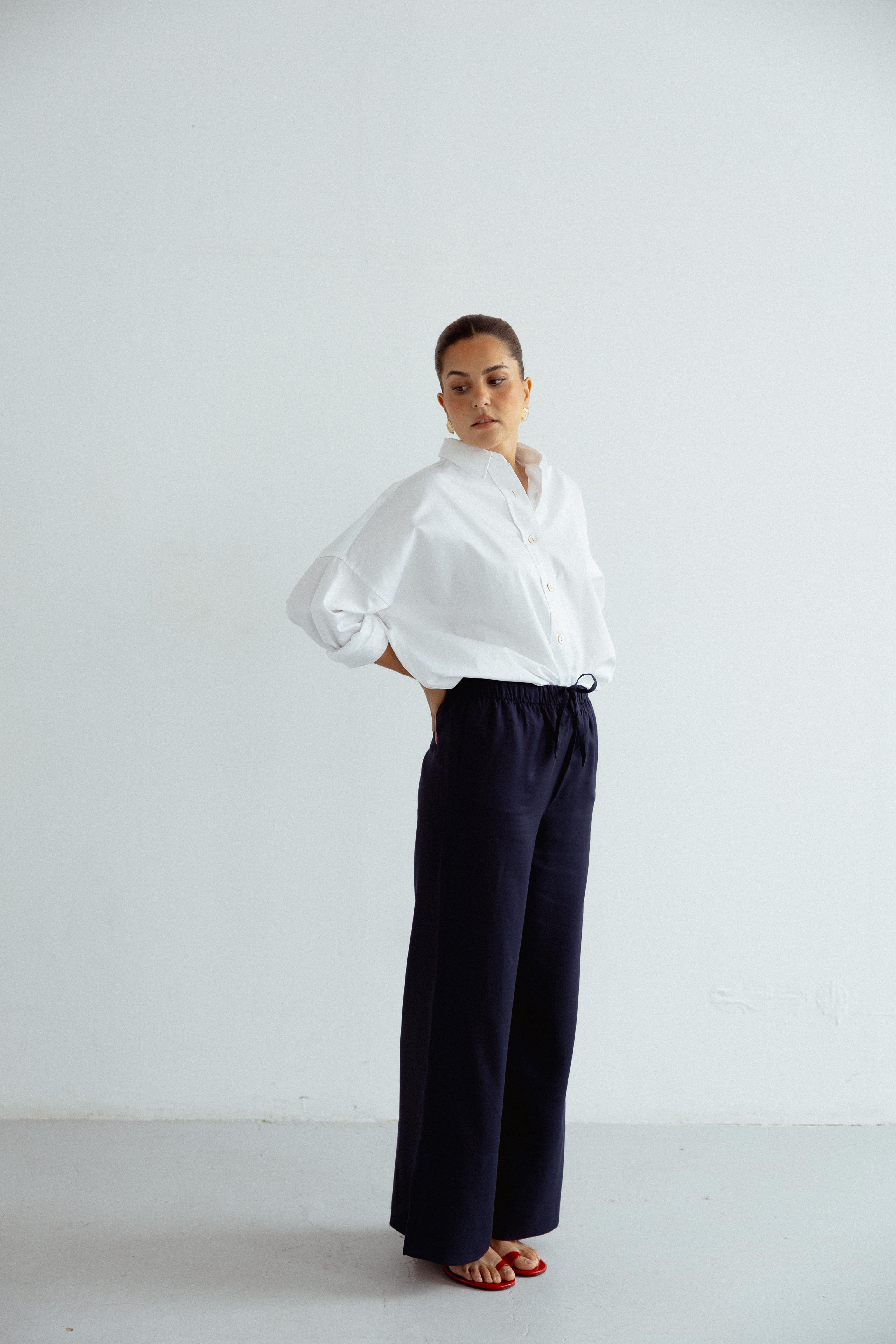 COLUMBINE Trousers Dark Blue