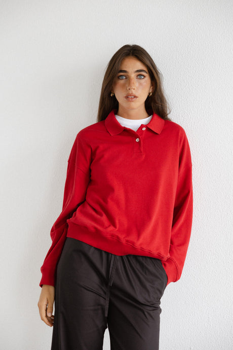 MARGAUX Polo Red