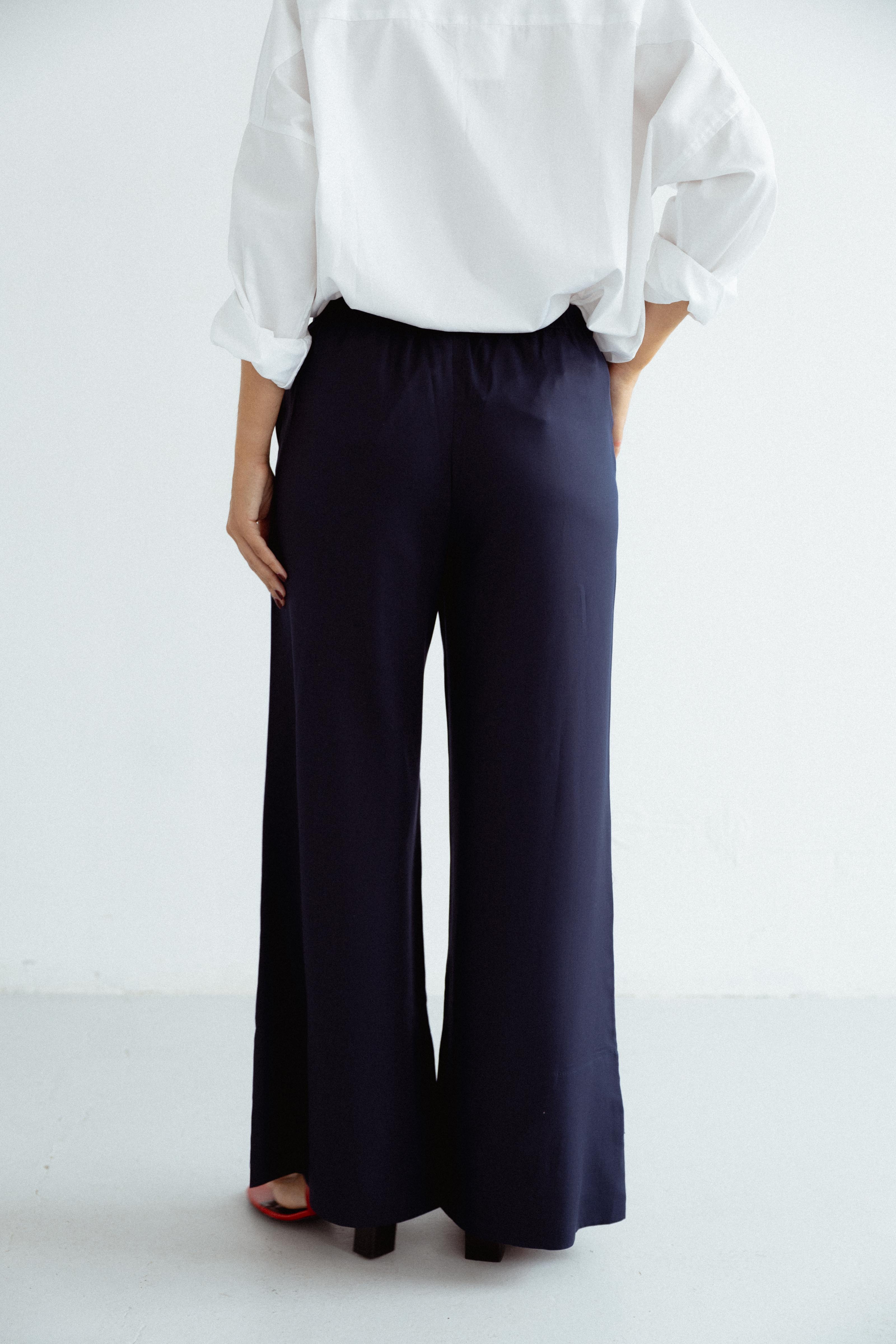 COLUMBINE Trousers Dark Blue